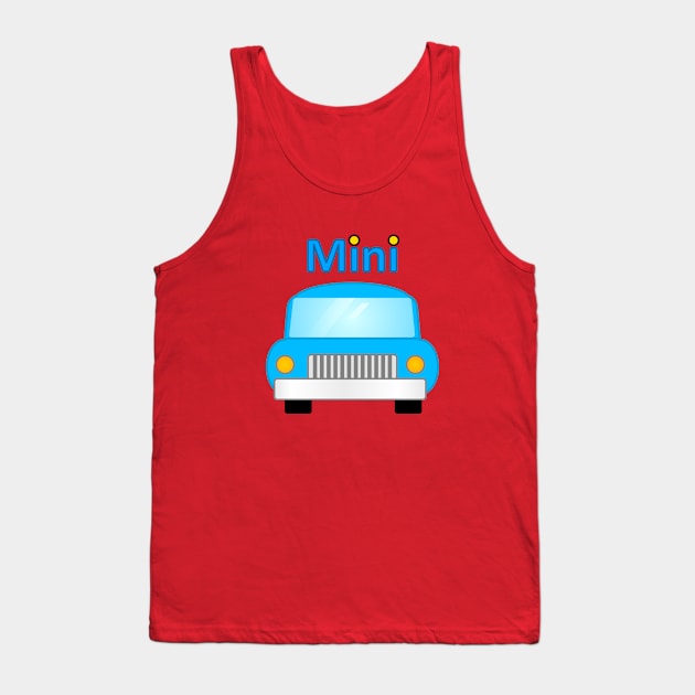 mini car Tank Top by namifile.design